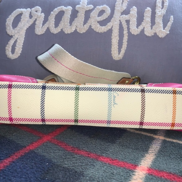 Coach Multicolor Plaid Heritage Bag - Picture 3 of 4